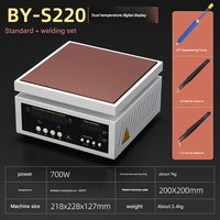 Placa Calefactora de Temperatura Constante con Temporizador, Doble Zona, Inteligente, para Soldadura por Reflujo, Reparación de Pantallas de Teléfonos y Laboratorio
