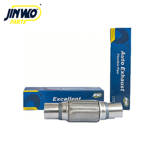 Tuyau flexible d'<span class=keywords><strong>échappement</strong></span> universel de qualité supérieure 51*152*254mm en acier inoxydable, <span class=keywords><strong>tube</strong></span> de réparation de silencieux flexible avec extrémités soudables - Product Image 1