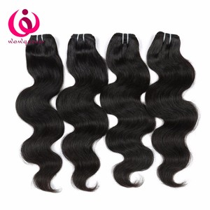 Commercio all'ingrosso 9A 10A grado non trasformato cuticola 100% allineata cambodiana grezza ondulato <span class=keywords><strong>capelli</strong></span> umani fasci di 26 pollici macchina doppia estensione - Product Image 2
