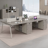 Nouvelle table de bureau modulaire convertible moderne en bois et ensemble de table d'appoint avec fonctions extensibles