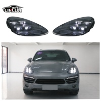Faros Delanteros LED Matrix PDLS Estilo 2025 Plug and Play para Porsche Cayenne 92A 958.1 2011-2014, Repuesto