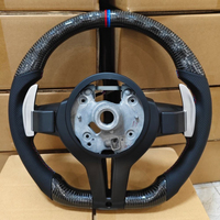Volant de voiture de sport en fibre de carbone perforée pour BMW 320, 525 F25 F10 M5 F30 M3 E90 M6 E70 E71 F31 F32 X5 F01 F07 F20 F11