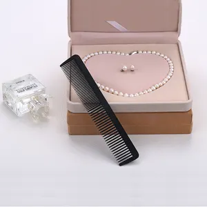 Personalized Hair Plastic Comb Wholesale Factory Cheap Acetate Professional Comb Straightening Pressing Hair Comb Set