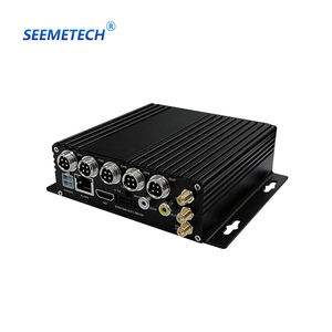Seemetech 4CH 4G Xe GPS Tracker 1080P tầm nhìn ban đêm ống kính kép Góc ghi Video Xe <span class=keywords><strong>DVR</strong></span> - Product Image 1