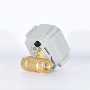 Vanne à boisseau sphérique électrique Tonhe 1 pouce filetée NPT pour le contrôle de l'eau et de l'air, type DN10, pression de fonctionnement 650 psi - Product Image 3