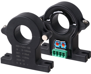 Sensor de Corriente Hall NJXSE K6D 30A 50A 100A 200A 300A 400A 500A 600A/DC 4-20mA 4V 10V Sensor Hall de Núcleo Dividido Fabricado - Product Image 1