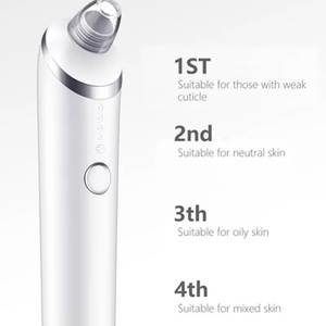Limpiador de Poros Eléctrico de Succión, Herramienta Facial Manual para Eliminar Puntos Negros de la Nariz y el Rostro, Recargable por USB, de Plástico - Product Image 6