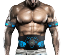 Ceinture de Tonification Abdominale Électrique pour Fitness, Appareil de Renforcement Abdominal, Soulagement des Douleurs Dorsales, Masseur de Taille