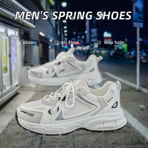 Zapatillas de Baloncesto de Moda para Hombre, Primavera, Transpirables, de Corte Bajo, Antideslizantes, Resistentes al Desgaste, Casuales, EVA/PVC - Product Image 2