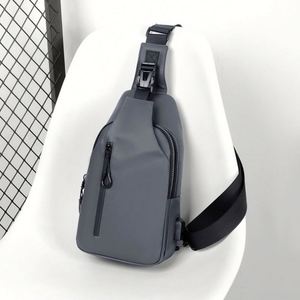Men's Lightweight Korean Style Crossbody <b>Backpack</b> <b>Simple</b> Fashionable Student Travel Bag with Printable Logo Promotional Features - Product Image 3