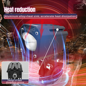 Motorrads chein werfer LED-Scheinwerfer <span class=keywords><strong>Mini</strong></span>-Fahr lichter Arbeits licht Nebels chein werfer Lampe für Auto LKW SUV ATY SR2 - Product Image 4