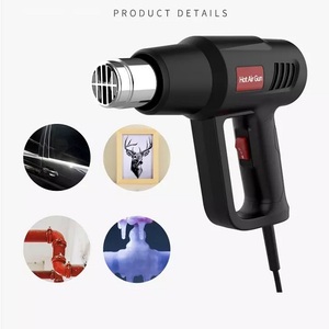 Machine de scellage de <span class=keywords><strong>pistolet</strong></span> thermique pour réparation Mobile 2000W puissance température réglable pistolets thermiques électriques à Air - Product Image 6