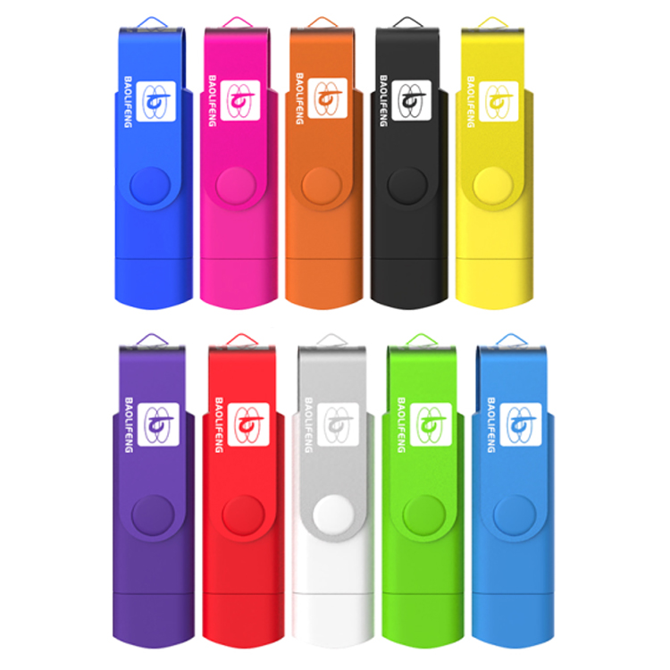2 In 1 OTG Usb 2.0 2GB 4GB 8GB 16GB 32GB 64GB Cheap Pen Drive 128GB Memory Stick Pendrive OTG Usb Flash Drive