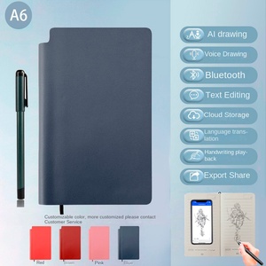 Thông minh da Bìa A3 Kích thước Loose-Leaf giấy màn hình đồng Bộ notepad thời gian thực bằng văn bản ẩn lưu trữ <span class=keywords><strong>AL</strong></span> tạo ra hình ảnh - Product Image 6