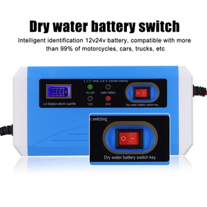 <span class=keywords><strong>Prix</strong></span> moins cher 12V 24V 10A chargeur de batterie de moto de voiture affichage lcd automatique camion cellule sèche eau chargeur de batterie au plomb - Product Image 4