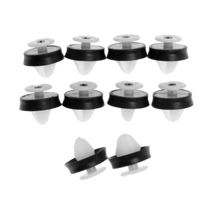 Clips de fixation pour panneaux de porte de voiture, pour Citroën C2 C3 C4 C8 Picasso Peugeot 307 206 508, en plastique, paquet de 10 - Product Image 1