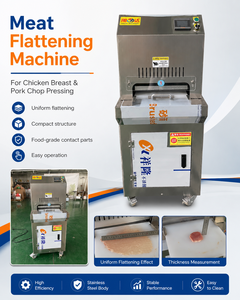 Pork Chop Press Machine 2.2kW Meat Flattening Equipment Stainless Steel <b>Chicken</b> Breast Pressing Machine - Product Image 5