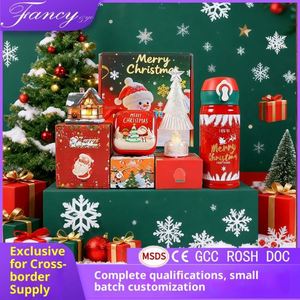 Elegante Set de Regalo Navideño Transfronterizo con Caja de Regalo Personalizada para Coche, Luces Decorativas para Árbol de Navidad - Product Image 2