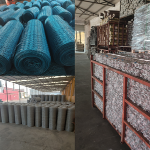 Dây Sắt Gia Cầm Lồng Cá Trang Trại Gà Dậu Xe Tăng Dệt Cắt Xây Dựng PVC Tráng Gà Lưới Hàng Rào - Product Image 5