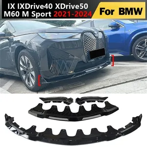 ชุดแต่งกันชนหน้า IX IXDrive40 XDrive50 M60 ปี 2021 ถึง 2024 สปอยเลอร์ลิปกันชนหน้า ชิปป้องกันใต้กันชน ชุดแต่ง - Product Image 1
