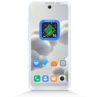 Mini Smartphone Helio G100 Android 16 4G Doble SIM Pantalla Táctil IPS de 4.7 Pulgadas NFC Huella Dactilar BluefoX Aura A1