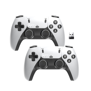 Per M8/M15 Stick,<span class=keywords><strong>PC</strong></span>,<span class=keywords><strong>Android</strong></span>,Smart TV,TV-box, gioco-box Dual Player 2.4G <span class=keywords><strong>Controller</strong></span> di gioco senza fili - Product Image 1