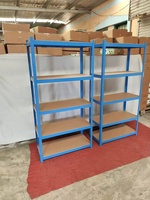 Estantería Metálica Resistente de 5 Niveles, Estante de Almacenamiento Ajustable, Organizador para Cocina