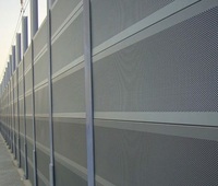 Panneaux de barrières acoustiques pour voies de circulation routière, trous ronds, barrières acoustiques de haute qualité, clôture insonorisée, mur de protection contre le bruit