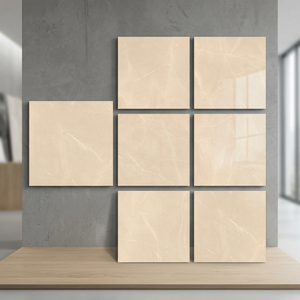Alaska Europa Glossy Marble Look Vitrified Porcelain <b>Floor</b> Tiles Premium Design 32x32 Inch - Product Image 5