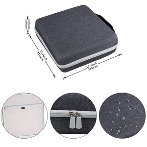 Estuche Rígido Portátil de EVA para Controlador MIDI Profesional <span class=keywords><strong>MPC</strong></span> <span class=keywords><strong>One</strong></span> Drum Machine Sampler - Bolsa Protectora Resistente a Impactos y al Agua - Product Image 5