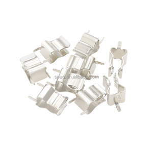 Clip de <span class=keywords><strong>fusible</strong></span> 6X30 Auto métal laiton nickelé étamé PCB <span class=keywords><strong>fusible</strong></span> Tube Clip - Product Image 1