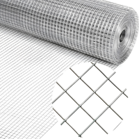 Rouleaux de treillis métallique soudé en acier inoxydable SUS304 durable, grillage carré pour protection anti-étincelles de cheminée