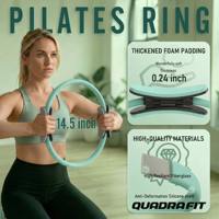 Kit de fitness personnalisé avec logo : ballon de yoga, anneau de Pilates, poids de cheville en silicone, bande de résistance pour étirements, kit de Pilates