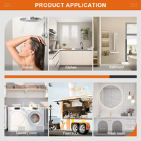 Chauffe-eau électrique miniature en plastique, mini-réservoir, certification CE, contrôlé par application, pour la cuisine, la maison, l'hôtel