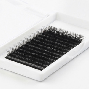 Extensions de cils individuels Clover Lashes effet 3D en forme de W croisé 0,07 mm Clover <span class=keywords><strong>Sandwich</strong></span> 3 Fans - Product Image 3