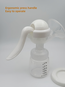 Extractor de Leche Manual de Alta Succión, Sin Dolor, de Grado Hospitalario, Libre de BPA, para <span class=keywords><strong>Lactancia</strong></span> <span class=keywords><strong>Materna</strong></span>, con Biberón de PP de 180 ml, Venta Caliente de Fábrica - Product Image 4