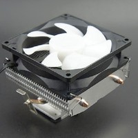 Pendingin CPU untuk Casing ITX Kecil |   4 Pipa Panas Berkinerja Tinggi Profil Rendah |   Casing Komputer Mini ITX 90X90X25MM Kipas 2500