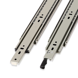 YABELY Oem 51 Mm Triple Extensión Heavy Duty Autoblocante Gabinete de bolas deslizante Rieles deslizantes 700mm Rodamiento de bolas Cajón deslizante Delgado - Product Image 4
