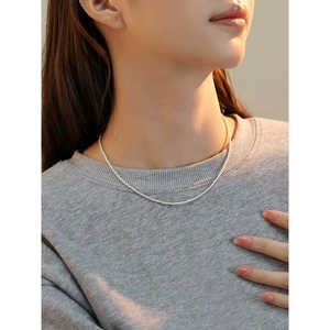 WENCHI Nouveau Collier de Perles 6mm Populaire pour Femme Modèle 2025 Tendance Superposition Empilable - Product Image 2