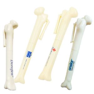 New Design Novelty Bone Pen Promotional Plastic Scary Skeleton Ballpoint with Custom Logo 1.0mm - Product Image 1