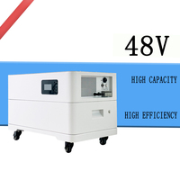 Haute tension 8kw 10kw 12kw 15kw batterie au lithium tout-en-un onduleur triphasé batterie de stockage d'énergie empilée