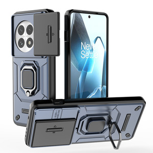 Étui de protection pour téléphone ZYQ Armor avec béquille, fenêtre coulissante et protection d'objectif pour Xiaomi Redmi A3 Note 13 13 Pro 4G 5G - Product Image 6