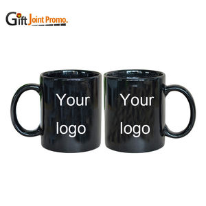 الترويجية هدايا أسود السيراميك القدح مع شعار شخصية قدح قهوة من السيراميك - Product Image 3