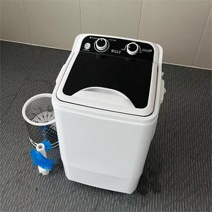 Laveuse électrique semi-automatique de grande capacité 7.5kg OEM Machine à laver les chaussures à un seul seau pour le ménage et l'hôtel - Product Image 3