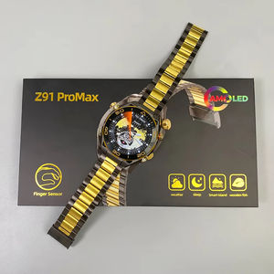 นาฬิกาอัจฉริยะ Z91Pro Max หน้าปัดทรงกลม รองรับการชาร์จแบบไร้สาย พร้อมฟังก์ชันเข็มทิศ มาตรฐานกันน้ำ IP67 - Product Image 2