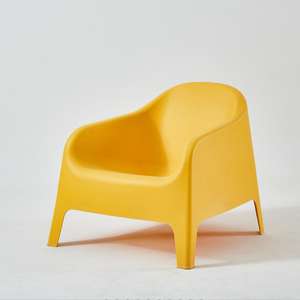 Vente en gros de canapé personnalisé en plastique PP vert noir avec design créatif pour le salon, le balcon et l'extérieur du <span class=keywords><strong>jardin</strong></span>. - Product Image 5