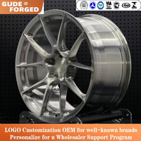 Jantes forgées monobloc brossées GUDE 5x112 5x114.3 pour BMW G20 G28 F10 G30 M2 M5 W207 W212 W213 W117 W118 A5 A6 A7