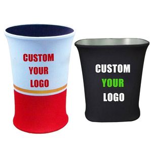 Mostrador Portátil Personalizado Tipo Pop-Up, Stand de Exhibición Pop-Up, Mesa de Exhibición Ovalada, Mostrador Pop-Up para Ferias Comerciales - Product Image 1