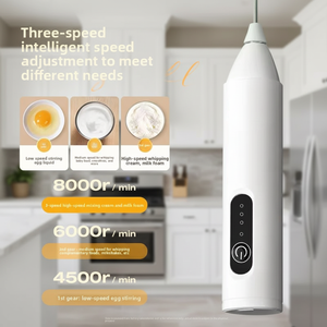 Batteur à œufs électrique, mousseur à <span class=keywords><strong>lait</strong></span>, mélangeur de <span class=keywords><strong>lait</strong></span> pour café domestique, outil de pâtisserie, mixeur, <span class=keywords><strong>machine</strong></span> à <span class=keywords><strong>mousse</strong></span> - Product Image 4