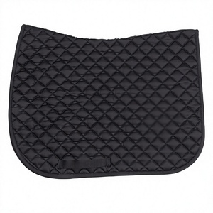 Almohadilla de Silla de Montar para Caballo Hecha a Mano, Transpirable, Personalizable, de Calidad Premium, Negra, Acolchada, de Poliéster, Equipo de Equitación - Product Image 1